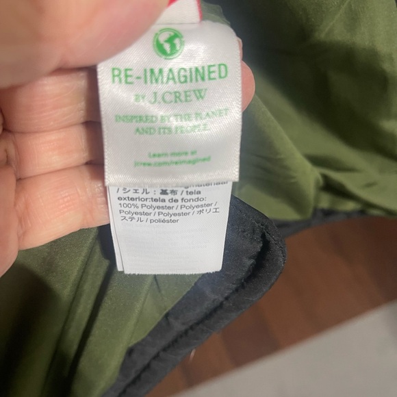 J. Crew Black Quilted Puffer Coat - Picture 5 of 7